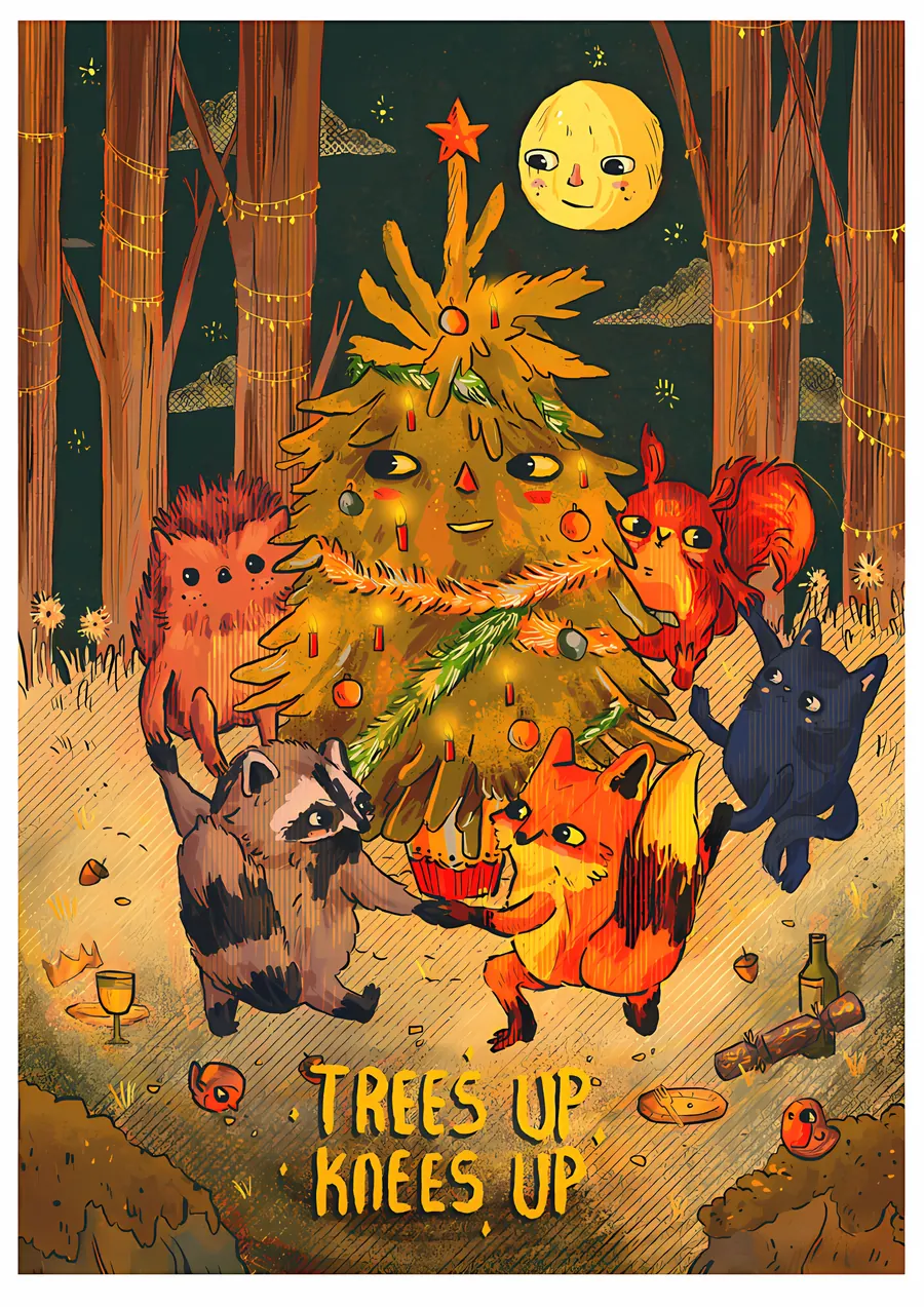 Trees Up, Knees Up