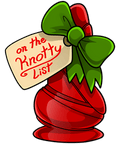 On The Knotty List Christmas Bell Funny Holiday PNG Digital Download
